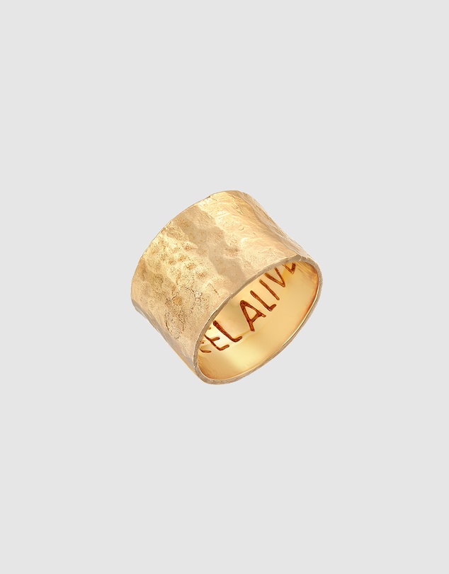 Haze & Glory - ICONIC EXCLUSIVE - Feel Alive Ring in Gold-Plated 925 Silver