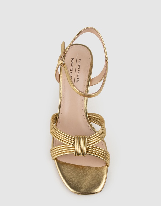 Edward Meller - SIARA75 Gathered Knot Sandal