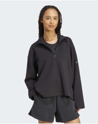 adidas Sportswear - Soft Lux Quarter-Zip Womens