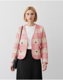 Mossée - Tamia Checkered Jacket