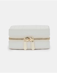 Wolf - Wolf Maria Small Zip Case White