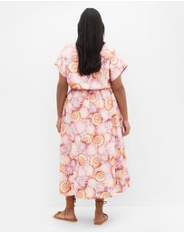 City Chic - Vacay Print Shirt