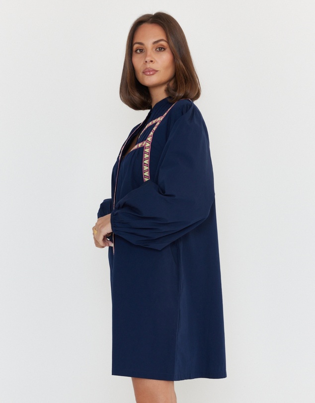 ALEXANDRA - Kai Dress Navy