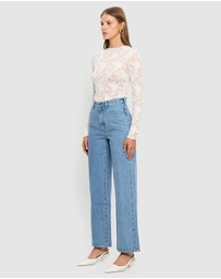 KIVARI - Victoria Lace Top