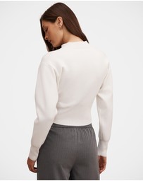 Forever New - Hanna Zip Knitted Jacket