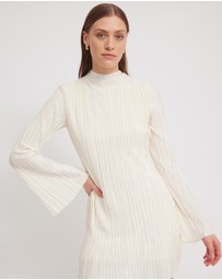 TOJHA - CHANTE TUNIC DRESS - IVORY