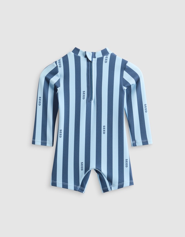 Seed Heritage - Stripe Logo Swimsuit