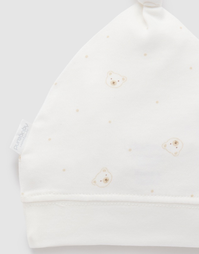 Purebaby - Knot Hat 2 pack - Babies