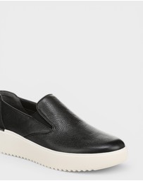 Vionic - Kearny 2.0 Platform Slip-On Sneaker - Black