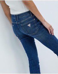 GUESS - Annette Mid Rise Skinny Jeans