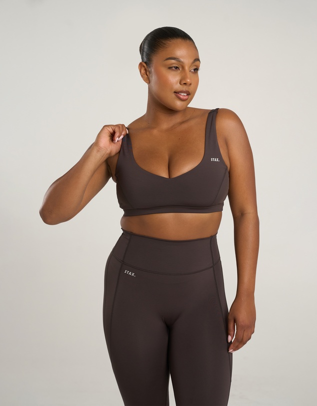 STAX. - Sports Crop Astryx - Truffle