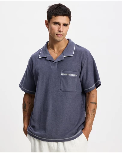 Rhythm - Ladder Vintage Terry Polo