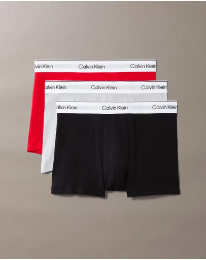 Calvin Klein - 3-Pack Icon Cotton Stretch Relaxed Fit Trunks