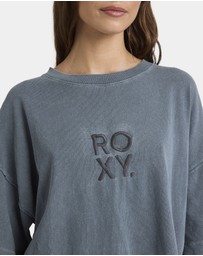 Roxy - Womens Warm Ups Oversized T-Shirt