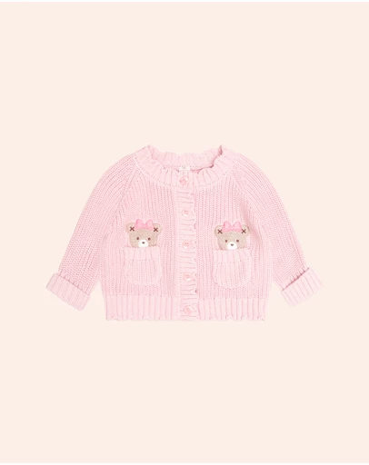 Huxbaby - Fisherman Cardigan - Babies