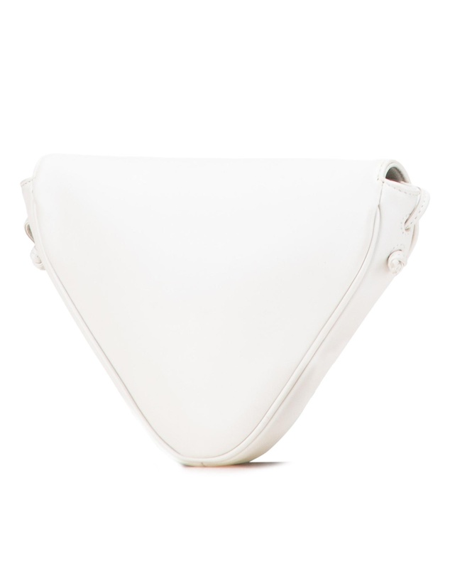 Pre-Loved by Azura Reborn - Pre-Loved Smooth Calfskin Logo Triangle Crossbody