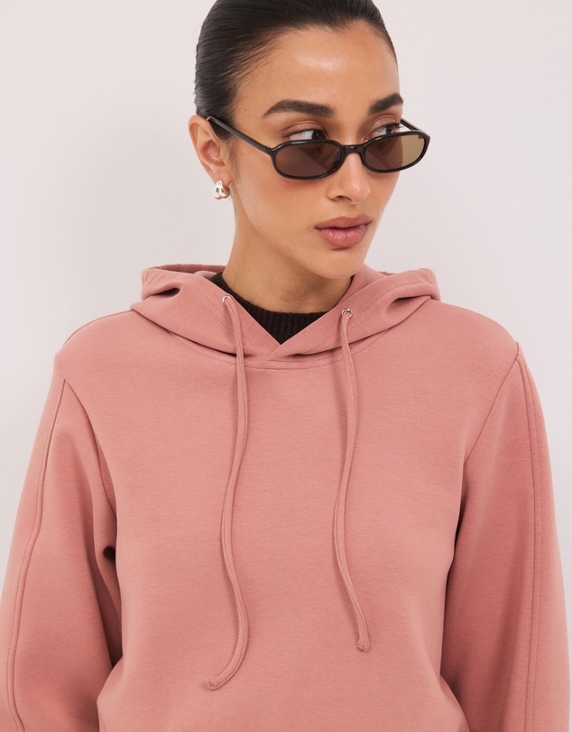Calli - Conrad Bonded Jersey Hoodie