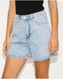 Dazie - Elara Denim Shorts