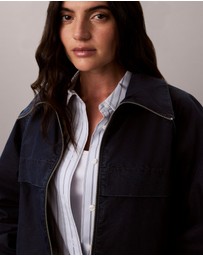 Calvin Klein Jeans - Denim Windbreaker Jacket