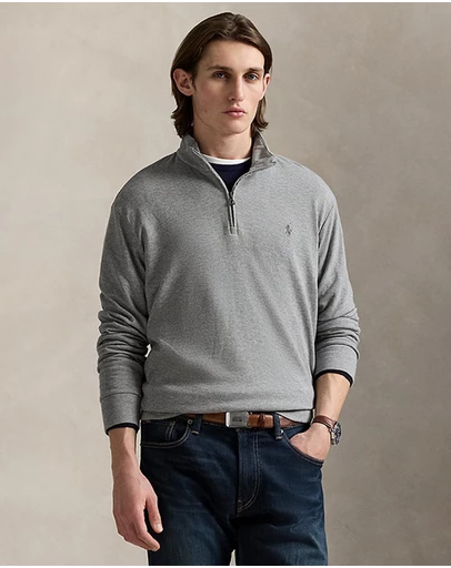 Polo Ralph Lauren - Luxury Jersey Houndstooth Pullover