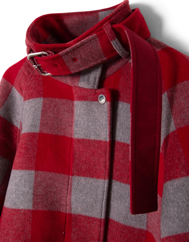 Damson Madder - Polly Wool Bomber Jacket