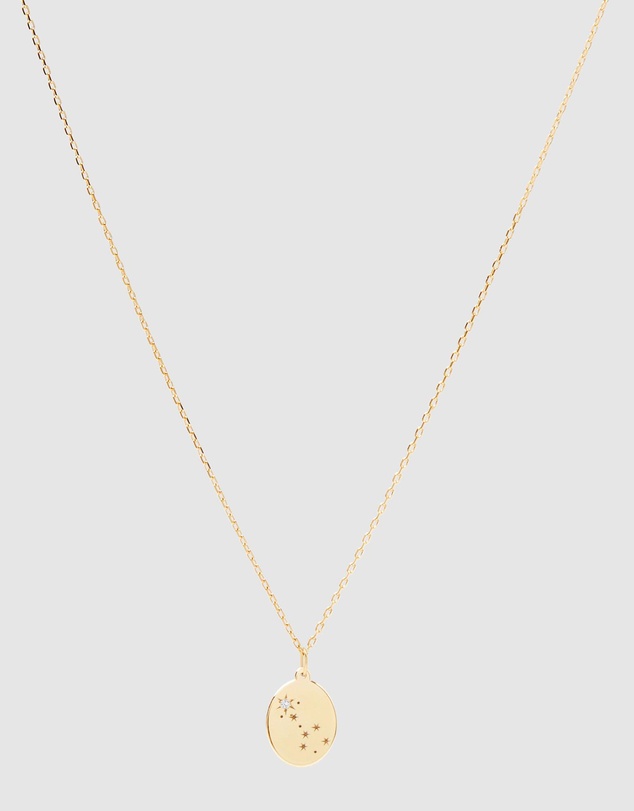 Luna Rae - Solid Gold - Stars of Scorpio Necklace