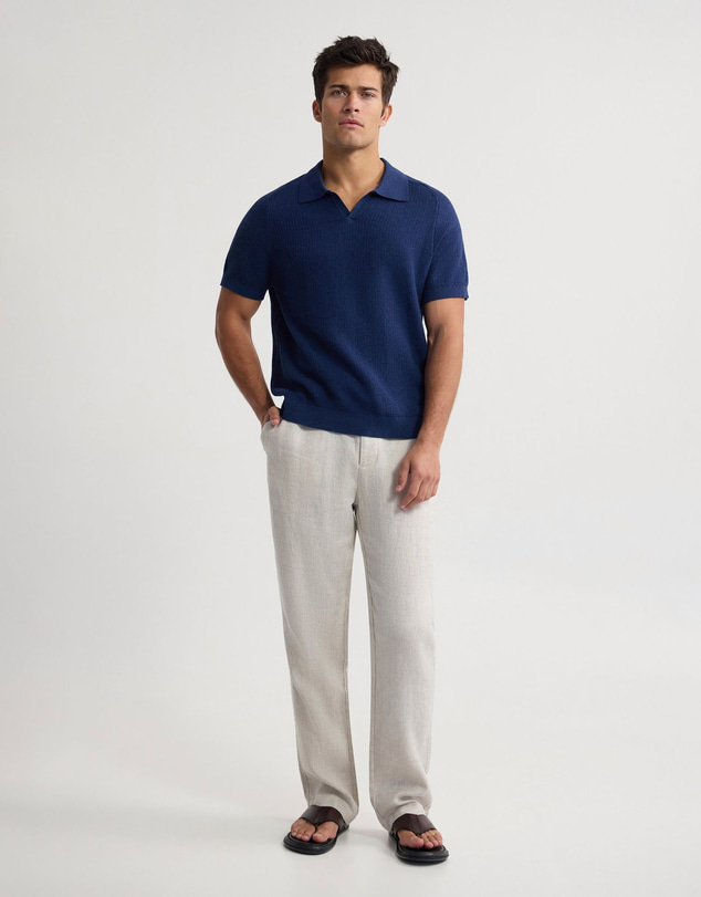 Oxford - Marc Ribbed Polo