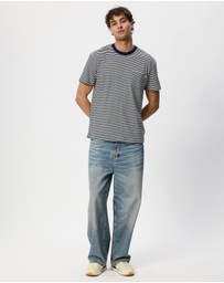 S Double - Stripe Pocket T-Shirt