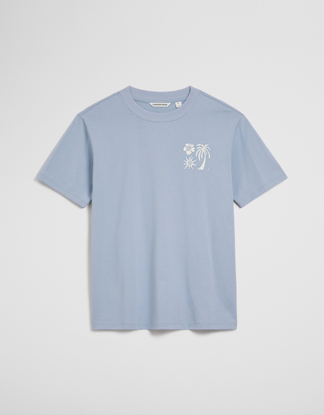 Country Road - Relaxed Hibiscus Print T-shirt