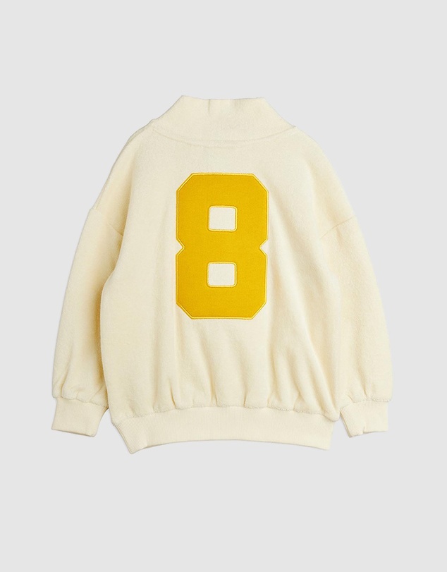 Mini Rodini - Alien City FC Half Zip Terry Sweatshirt - Babies-Kids