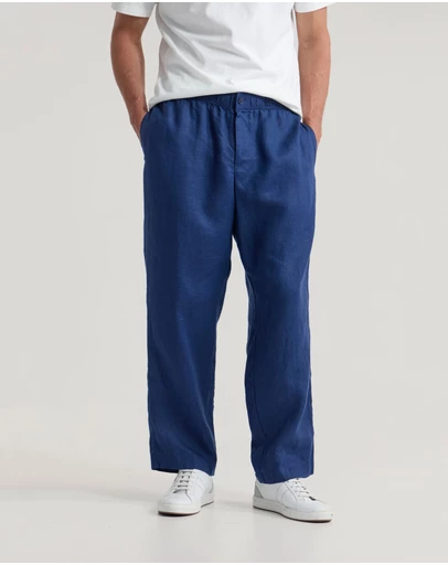 Oxford - Engles Linen Relaxed Pant