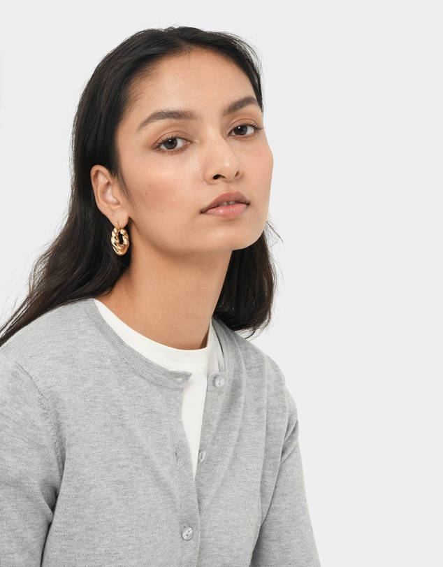 Forcast - Elle 16k Gold Plated Earrings