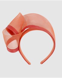 Fillies Collection - Orange Headband Fascinator