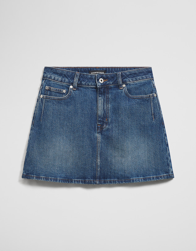 Country Road - Denim Mini Skirt