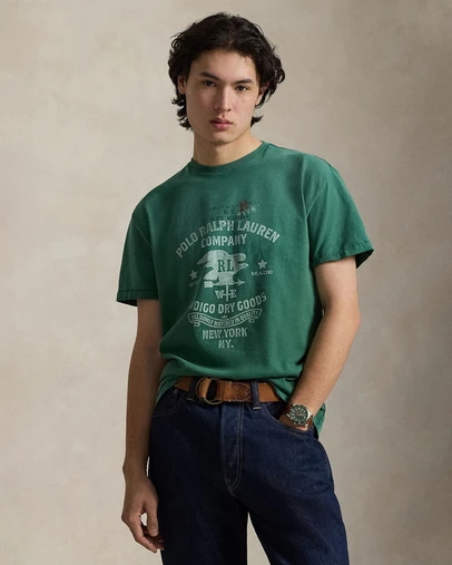 Polo Ralph Lauren - Classic Fit Jersey Graphic T-Shirt