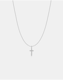 Ania Haie - Ania Haie Silver Letter T Initial Necklace