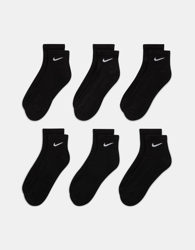 Nike - Nike Everyday Cushioned Ankle Socks 6-Pack