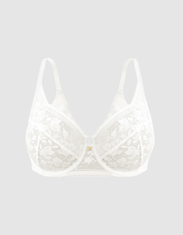 Sans Complexe - Suzie Wired Sheer Lace Full Cup Bra