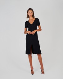 Lydan The Label - Midi Knit Dress