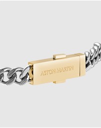 Aston Martin - UCD Rhodium & Yellow Gold-Tone Chain Bracelet