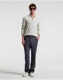 Calibre - Wool Denim Suit Pants Navy