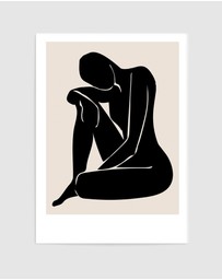 Olive et Oriel - Le Femme II Art Print