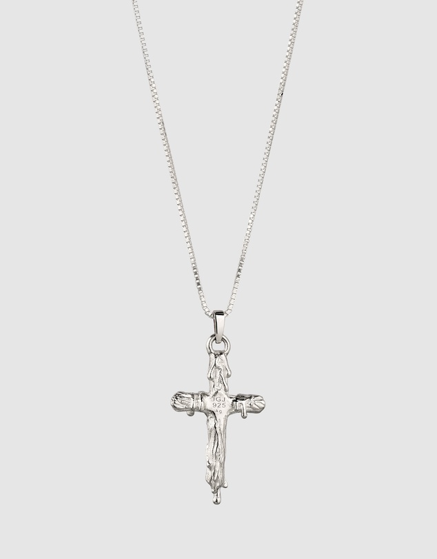 Kuzzoi - ICONIC EXCLUSIVE - Crucifix Pendant Necklace in 925 Silver