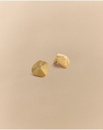Trenery - Maelis Stud Earrings in Soft Gold