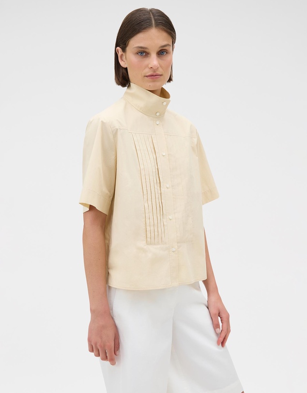 Oroton - Pleat Detail Shirt