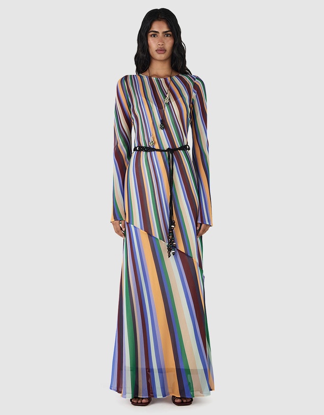 Hansen & Gretel - Anouk Silk Maxi Dress