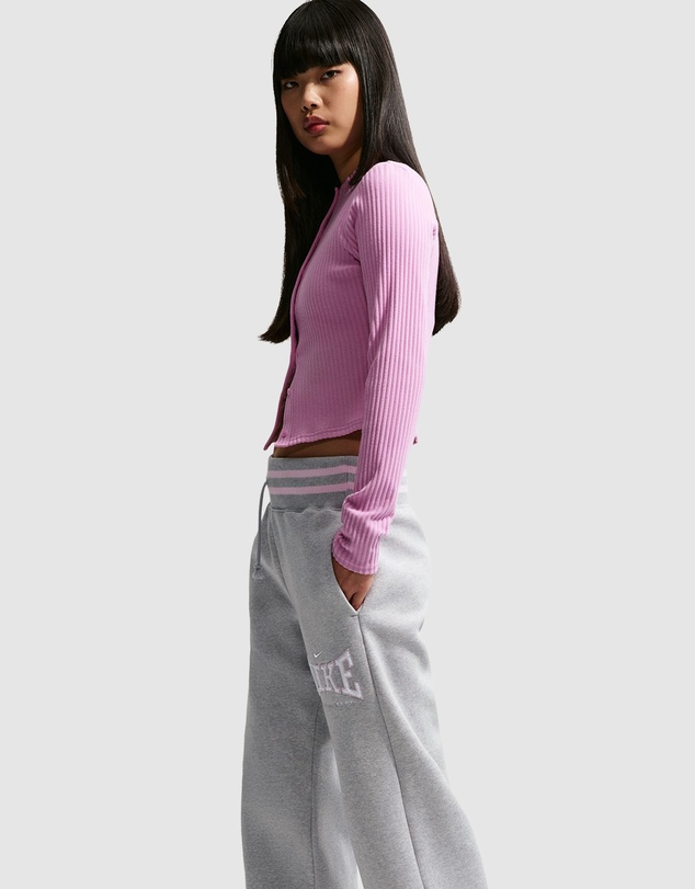 Nike - Sportswear Phoenix Fleece High-Waisted Wide-Leg Pants
