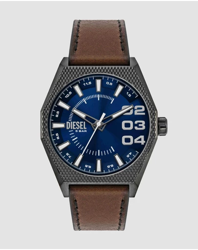Diesel - Scraper Brown Analogue Watch