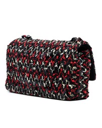 Pre-Loved by Azura Reborn - Pre-Loved Medium Classic Sequined Tweed Double Flap