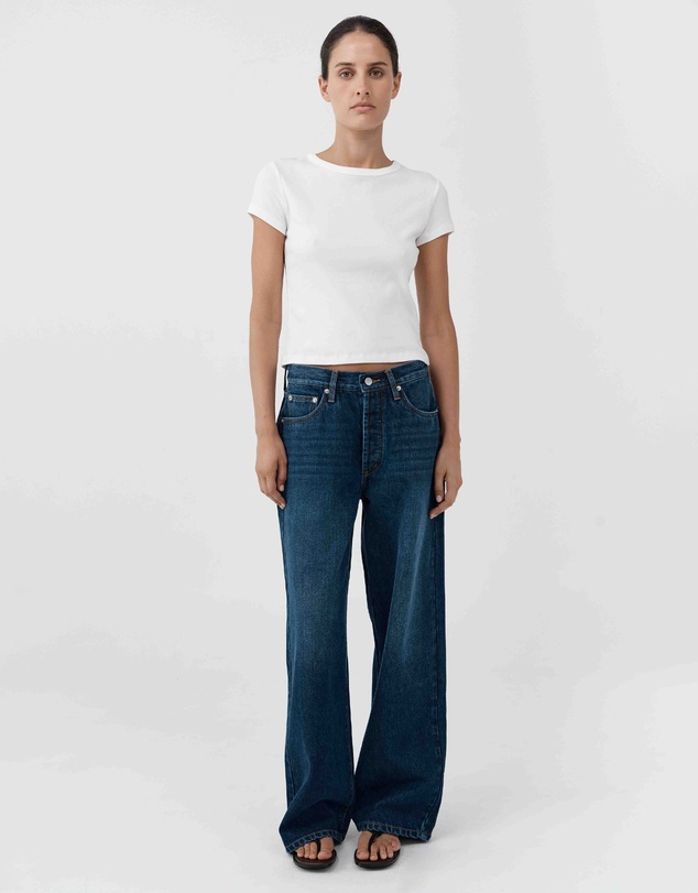 St. Agni - Canvas Classic Mid Rise Jeans